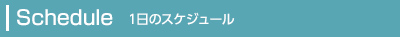 1日のスケジュール