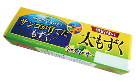 サンゴが育てたもずく　太もずくシークワーサー