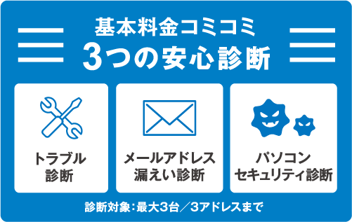 急なトラブルで困ったら!パソコントラブル即解決!