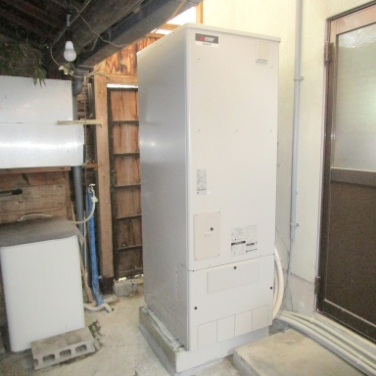 電気温水器をエコキュートに取替