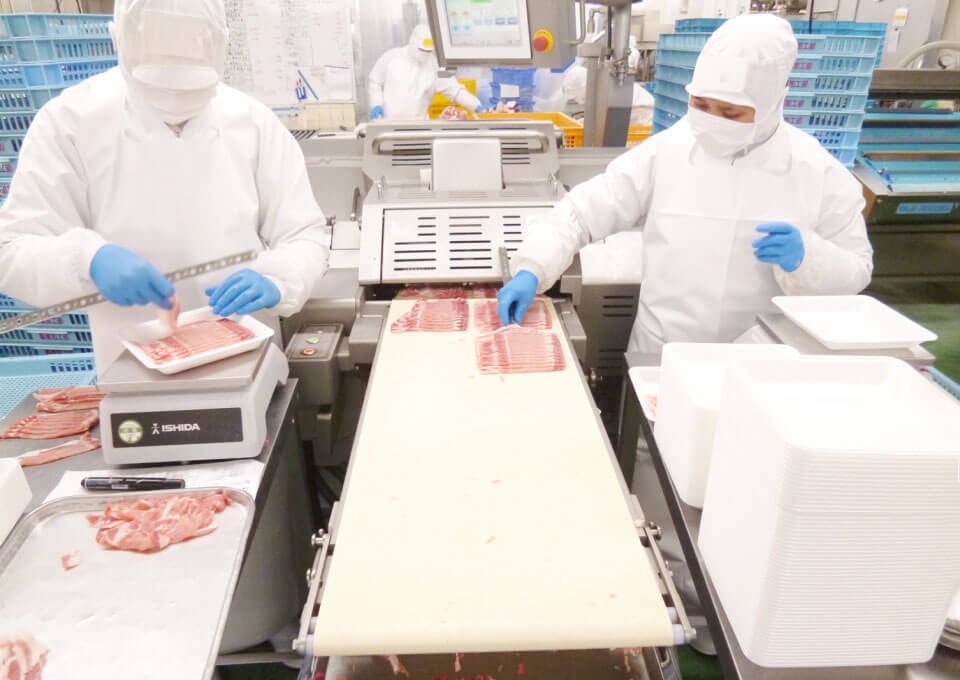 整列機能付ミートスライサー